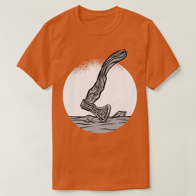 Camiseta Viking Ax 11 (Frente do Design)
