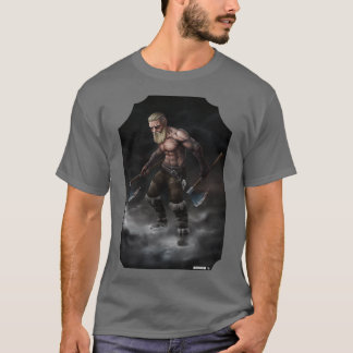 Camiseta Viking Ax Roleplay Reenacção