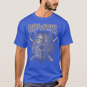 Camiseta Viking Berserker Norse Pagan Bear Warrior Runor