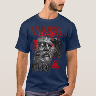 Camiseta Viking Blood Odin e cultura violenta dos Vikings