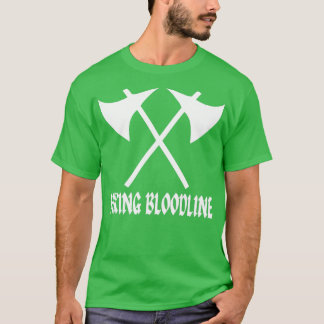 Camiseta Viking Bloodline Ax Scandinavia Classic TSirt