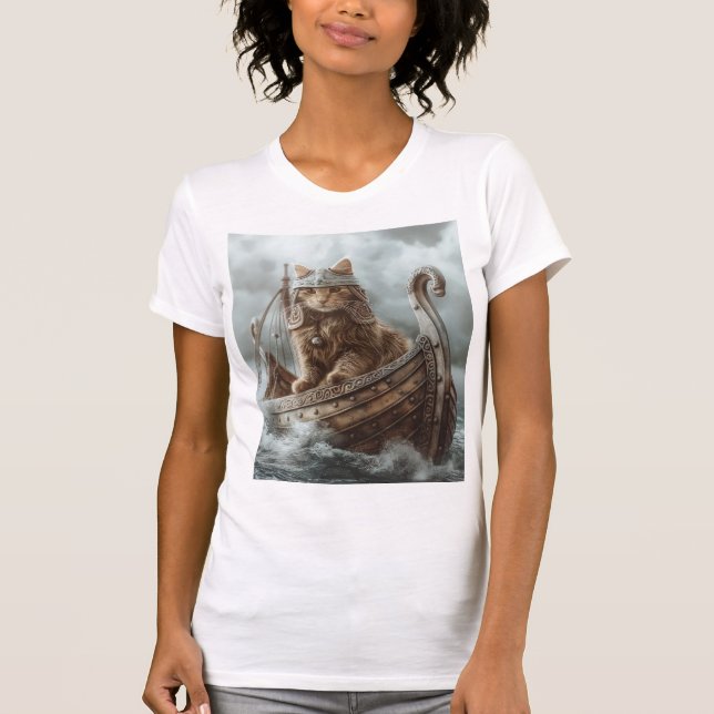 Camiseta Viking Cat (Frente)