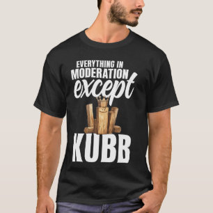 Camiseta Viking Chess Lawn Game Set Kubb Yard Game King Kub