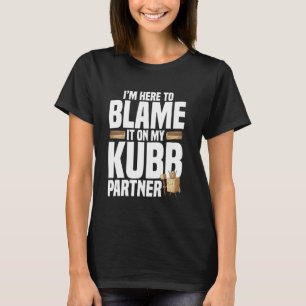 Camiseta Viking Chess Player Kubb King Yard Game Set Viking