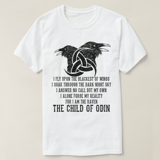 Camiseta Viking Child Of Odin (Frente do Design)