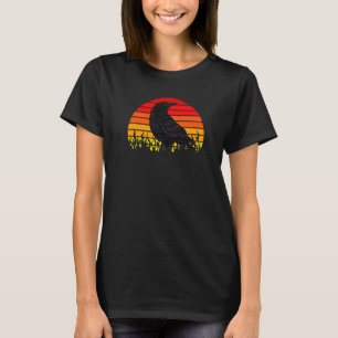 Camiseta Viking Crow Blackbird Silhout Raven Bird