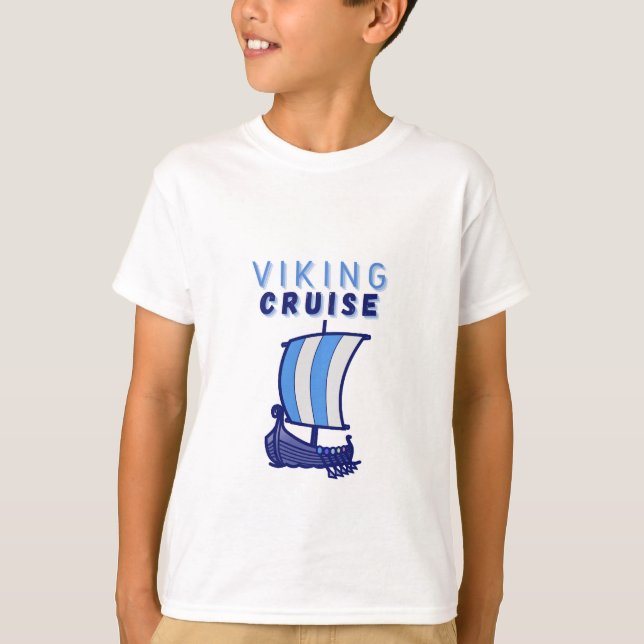 Camiseta Viking cruise vacation (Frente)