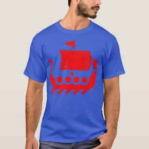 Camiseta Viking Dragon Boat angustiado