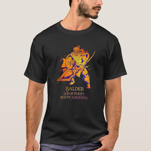 Camiseta Viking God Balder (Frente)