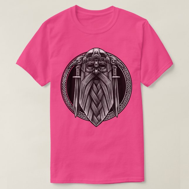 Camiseta Viking God, Odin (Frente do Design)