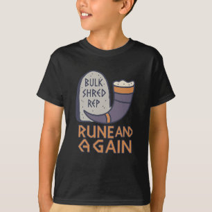 Camiseta Viking Gym Rune E Ganhe Malhação Dizendo Para O Mú