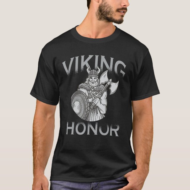 Camiseta Viking Honking Viking Warrior (Frente)