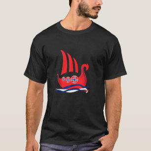 Camiseta Viking Longship Norway Norse