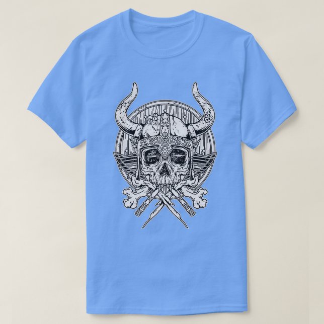 Camiseta Viking Norse (Frente do Design)