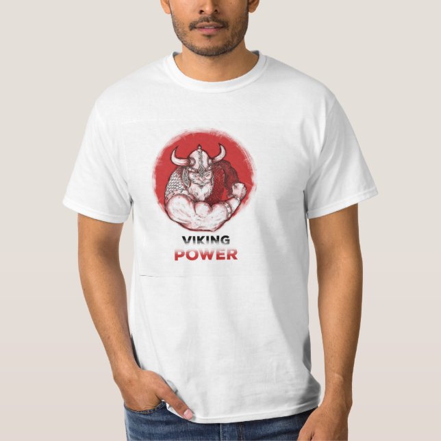 Camiseta Viking power (Frente)