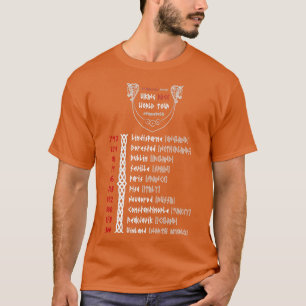 Camiseta Viking Rage World Tour