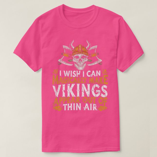 Camiseta Viking Raider Magic Nordic Warrior Magic Valhall (Frente do Design)