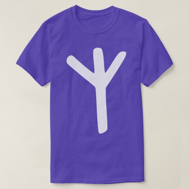Camiseta Viking Rune Algiz (Frente do Design)