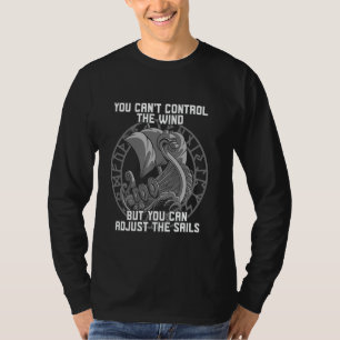 Camiseta Viking Rune Ship u2013 Norse Warrior Mindset