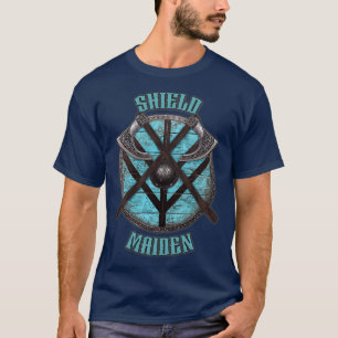 Camiseta Viking Shield Maiden design