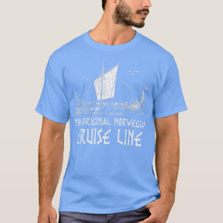 Camiseta Viking Ship Cruise Line Odin E Valhalla Men Wome