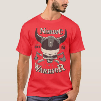 Camiseta Viking Skull Warrior