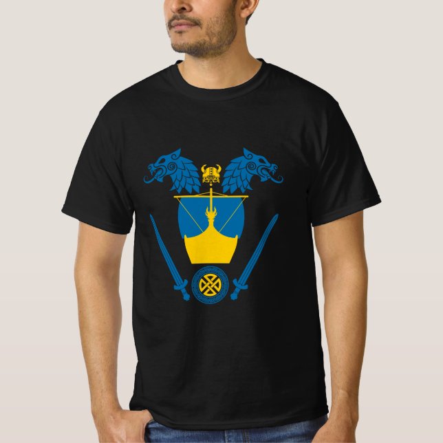 Camiseta Viking sueco (Frente)