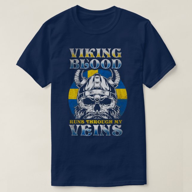 Camiseta Viking Sueco10 (Frente do Design)
