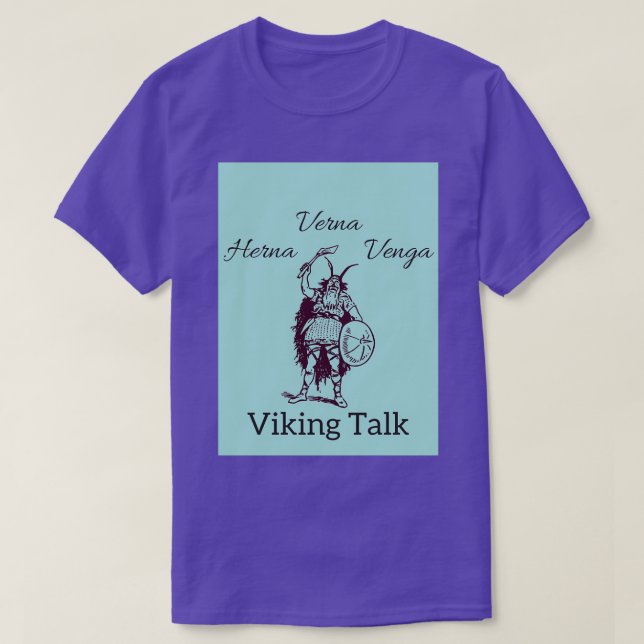 Camiseta Viking Talk (Frente do Design)