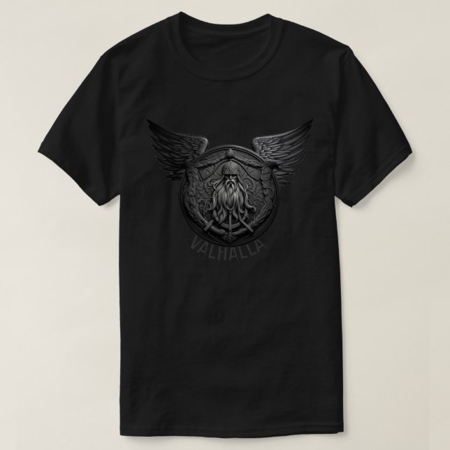 Camiseta Viking Valhalla (Frente do Design)