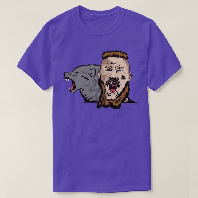 Camiseta Viking Valhalla Odin (Frente do Design)