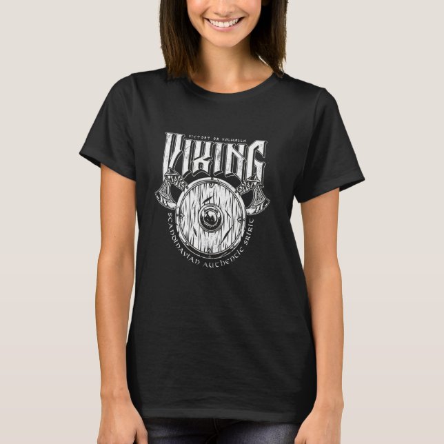 Camiseta Viking, Valhalla Odin 1 (Frente)