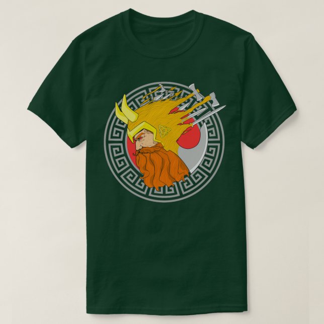 Camiseta Viking viking ax norway viking helmet Limited Edi (Frente do Design)