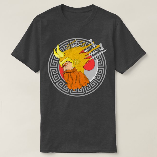 Camiseta Viking viking ax norway viking helmet Limited Edi (Frente do Design)