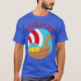 Camiseta Viking Vikings Boat