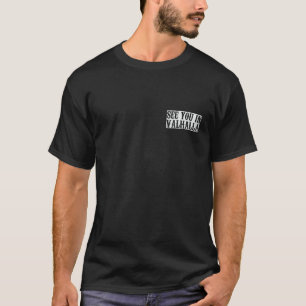 Camiseta Viking Walhalla Odin Thor Martelo Nordmann em Ambo