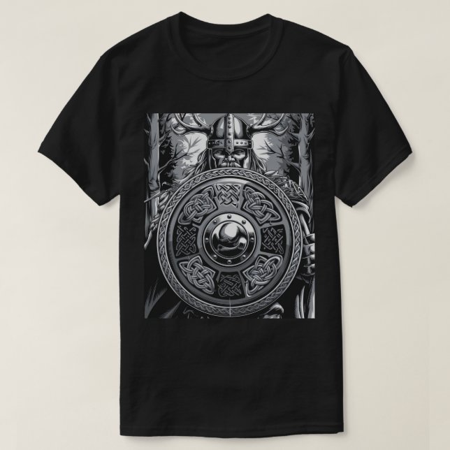 Camiseta Viking Warrior (Frente do Design)