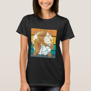 Camiseta Viking warrior Norse mythology Celtic padrões Vik