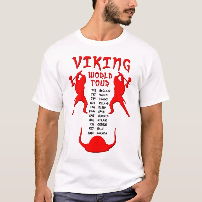 Camiseta Viking World Tour Frente (Frente)