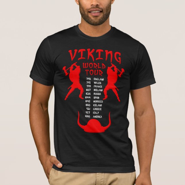 Camiseta Viking World Tour Frente (Frente)