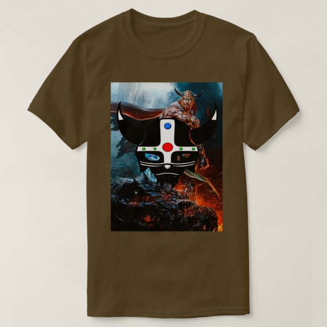 Camiseta Vikings 27 (Frente do Design)