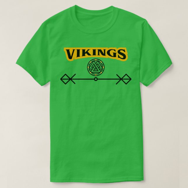 Camiseta Vikings 3 5 (Frente do Design)