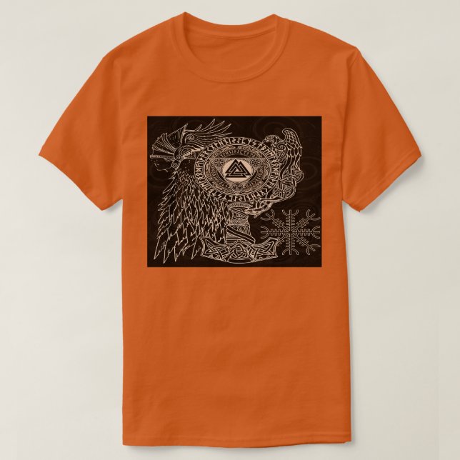 Camiseta Vikings 70 (Frente do Design)