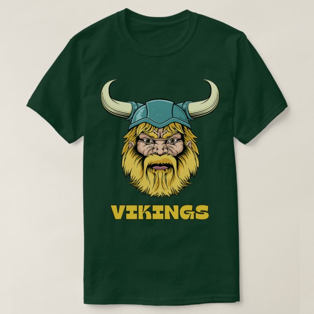 Camiseta Vikings 77 (Frente do Design)