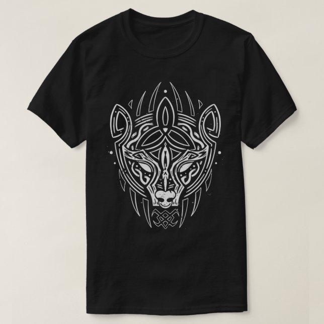 Camiseta Vikings Bear Norse Mythology (Frente do Design)