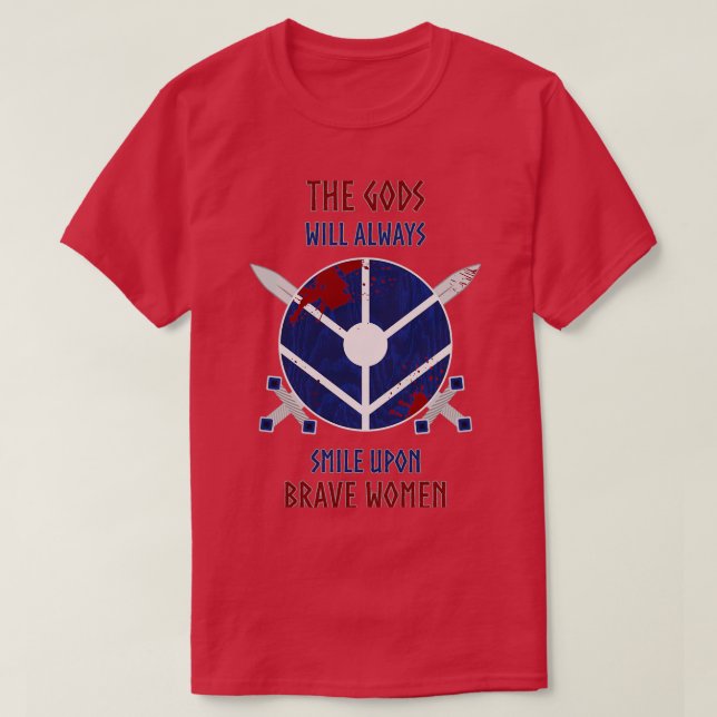 Camiseta Vikings Brave Women (Frente do Design)