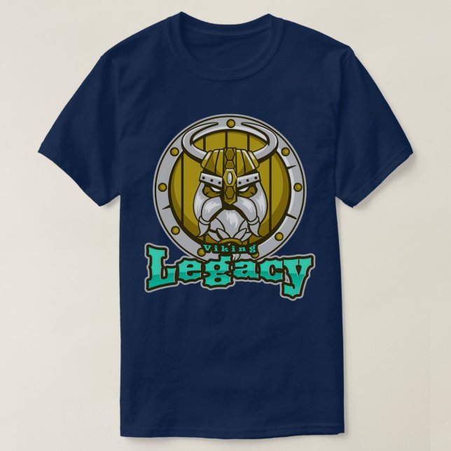 Camiseta Vikings em todos os lugares Classic TShirt (Frente do Design)