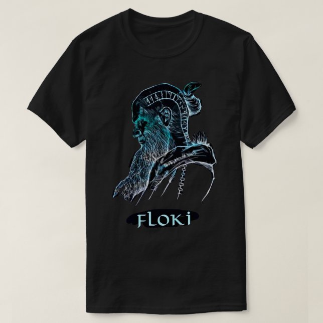 Camiseta vikings-floki (Frente do Design)