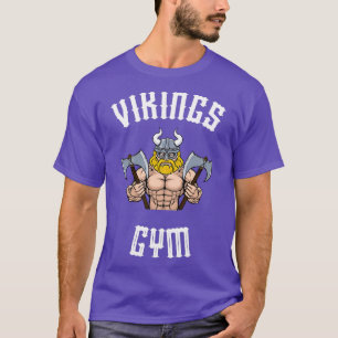 Camiseta Vikings Gym Vikings North Malhação Bodbuilding