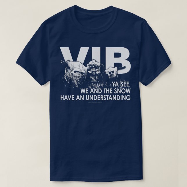 Camiseta Vikings in BlackWe and the Snow (Frente do Design)
